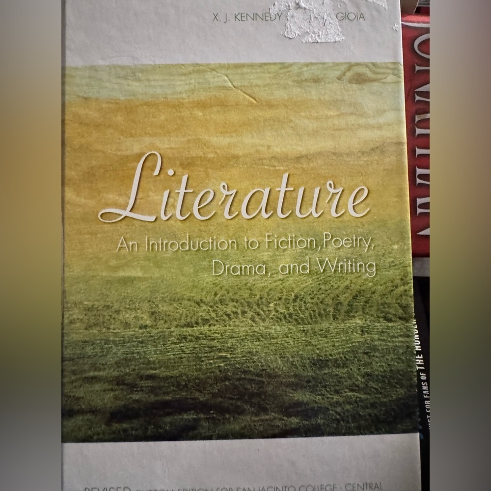 Literature An Introduction to Fiction Poetry & Drama Textbook
